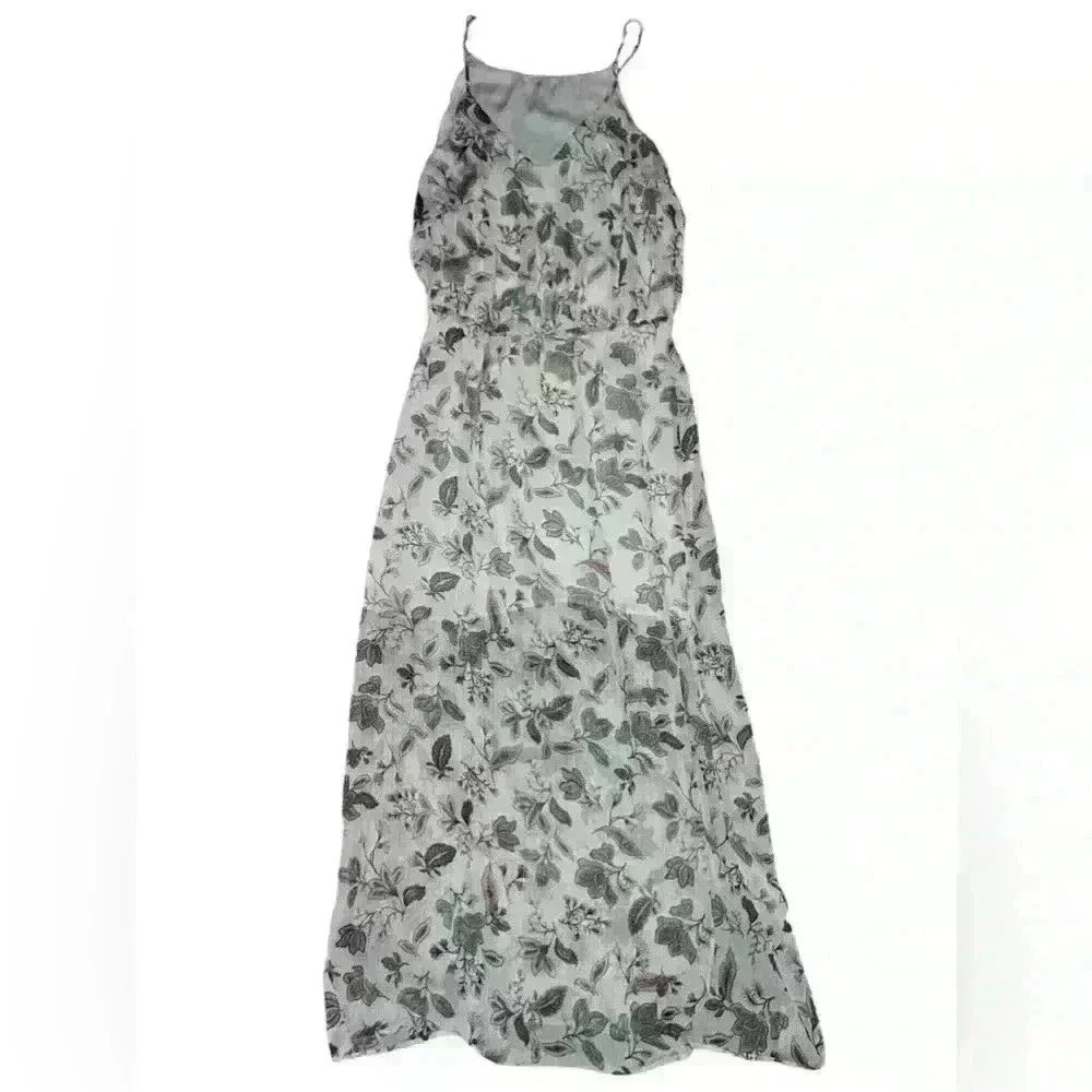 IKKS Dresses Floral Dress Maxi Size 36 Cottagecore Bohemian Boho Sleeveless